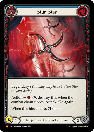 Stun Star OMN234 - Omens of the Third Age - Flesh and blood card