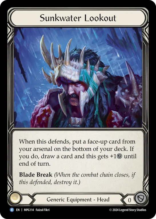 Sunkwater Lookout MPG114 - Mastery Pack Guardian - Flesh and blood card