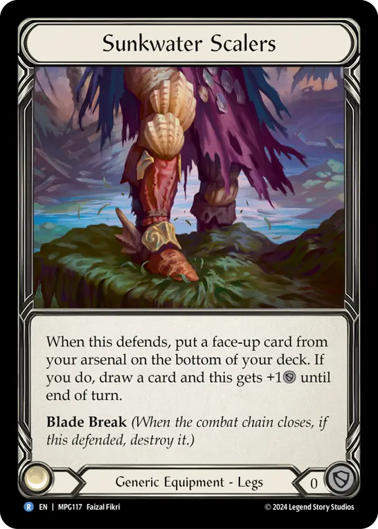 Sunkwater Scalers MPG117 - Mastery Pack Guardian - Flesh and blood card