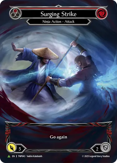 Surging Strike TNP043-MV - Tournament Pack - Flesh and blood card