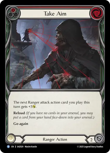 Take Aim SAZ029 - Silver Age Chapter 2 - Azalea - Flesh and blood card