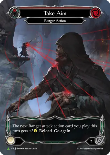 Take Aim TNP049-MV - Tournament Pack - Flesh and blood card