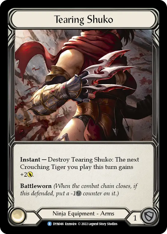 Tearing Shuko DYN046 - Dynasty - Flesh and blood card