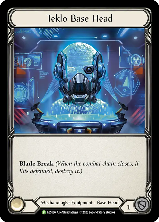 Teklo Base Head LGS186-CF - Buy-a-Box - Bright Lights - Flesh and blood card