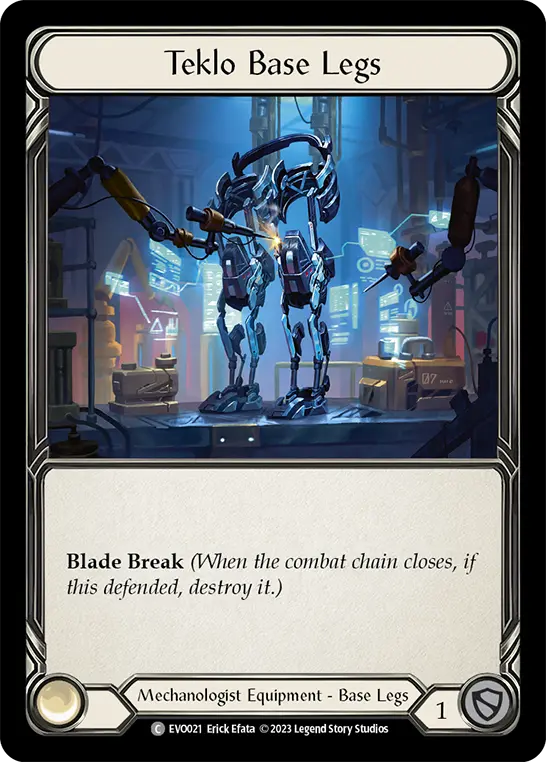 Teklo Base Legs EVO021 - Bright Lights - Flesh and blood card
