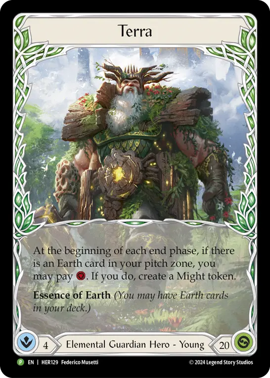 Terra HER129-CF - Skirmish - Season 10 - Flesh and blood card