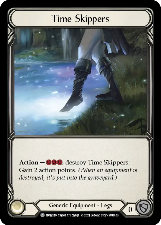 Time Skippers MON240 - Monarch - Flesh and blood card