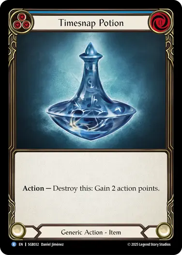 Timesnap Potion SGB032 - Silver Age Chapter 3 - Gravy Bones - Flesh and blood card