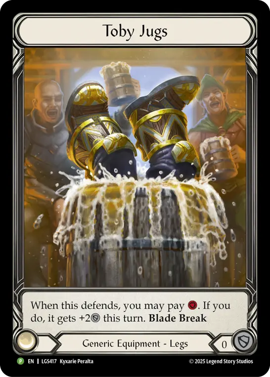 Toby Jugs LGS417-CF - Pre-release - Super Slam - Flesh and blood card