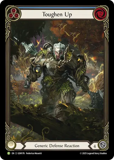 Toughen Up GEM176 - GEM - Pack 5 - Flesh and blood card
