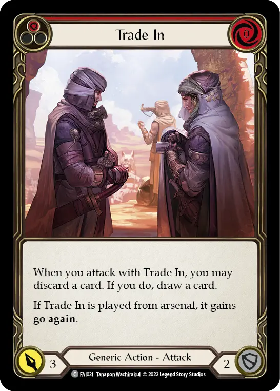 Trade In RED FAI021 - Fai - Blitz Deck - Flesh and blood card