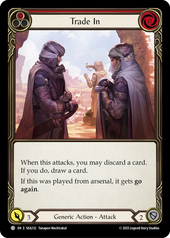 Trade In RED SEA232 - High Seas - Flesh and blood card