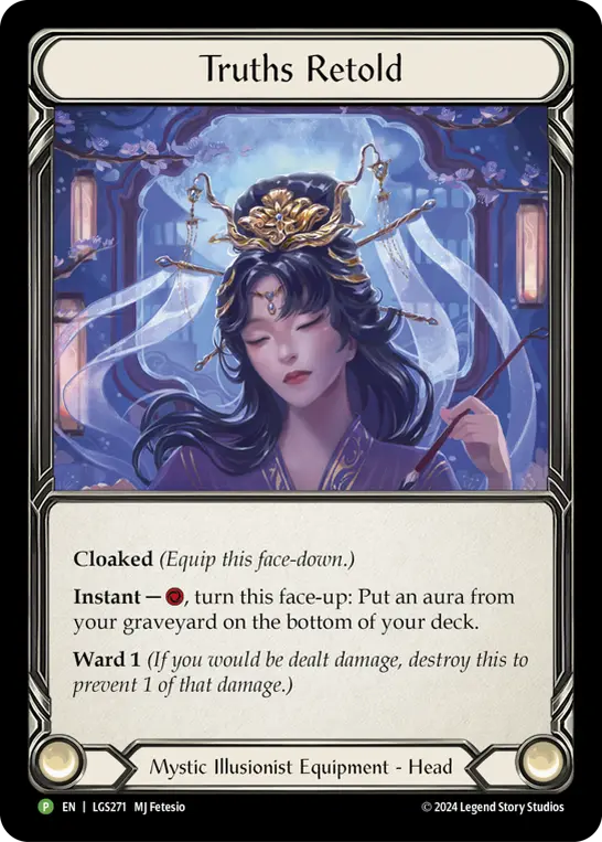 Truths Retold LGS271-RF - Pre-release - Part the Mistveil - Flesh and blood card