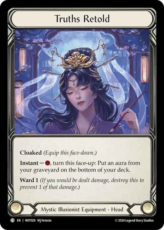 Truths Retold MST029 - Part the Mistveil - Flesh and blood card