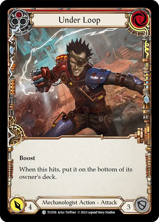 Under Loop RED TCC016 - Round the Table: TCC x LSS - Flesh and blood card