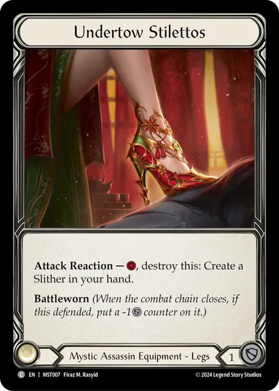 Undertow Stilettos MST007 - Part the Mistveil - Flesh and blood card