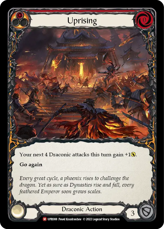 Uprising RED UPR088 - Uprising - Flesh and blood card