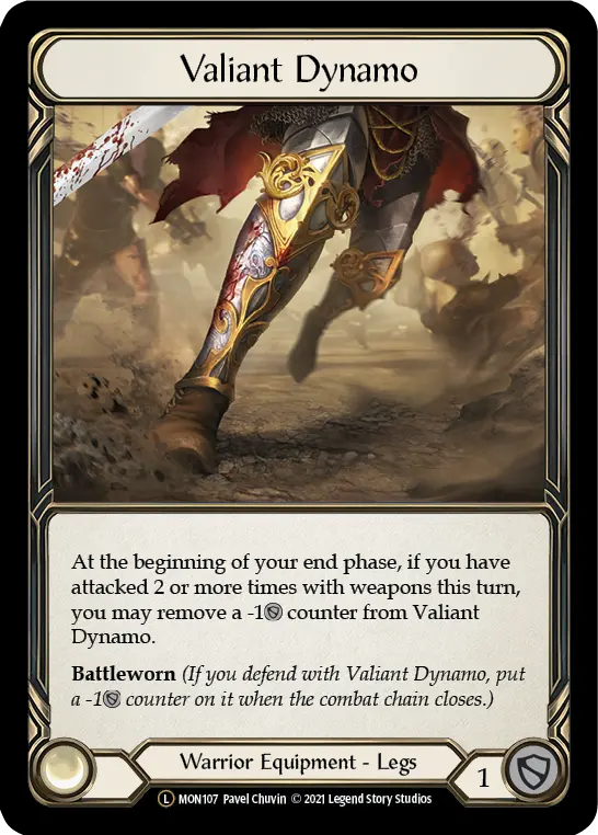 Valiant Dynamo U-MON107-RF - Monarch - Unlimited - Flesh and blood card