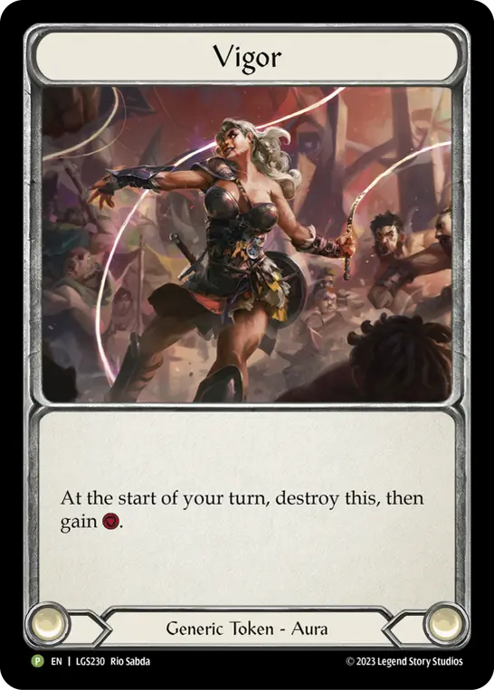 Vigor LGS230-A - Pre-release - Heavy Hitters - Flesh and blood card