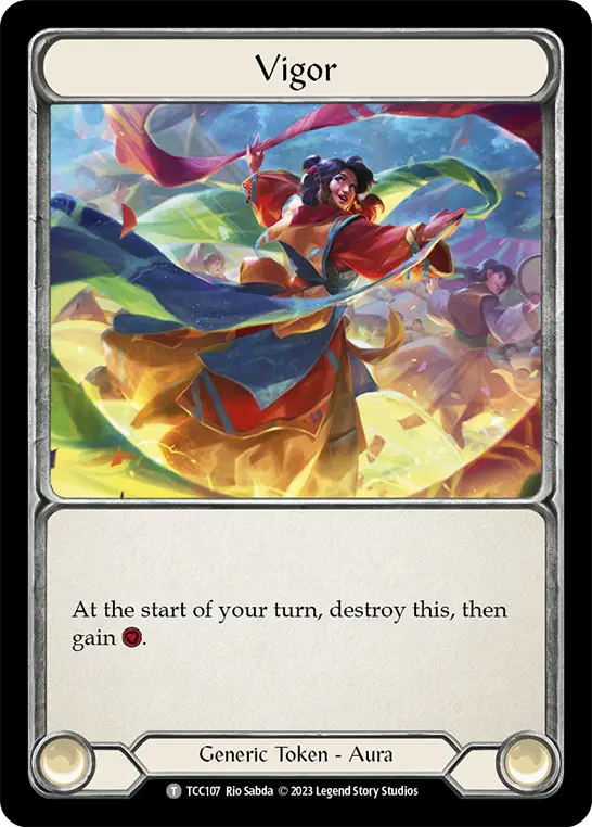 Vigor TCC107 - Round the Table: TCC x LSS - Flesh and blood card
