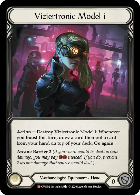 Viziertronic Model i CRU102 - Crucible of War - Flesh and blood card