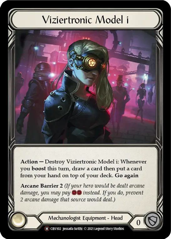 Viziertronic Model i U-CRU102-RF - Crucible of War - Unlimited - Flesh and blood card