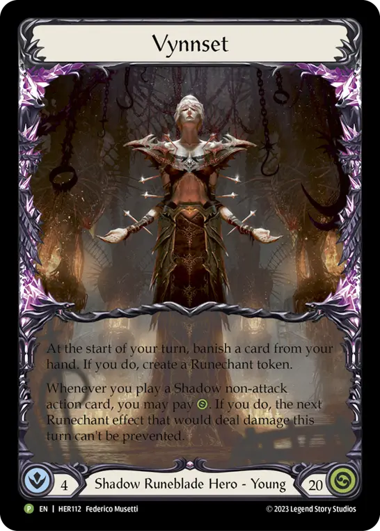 Vynnset HER112-RF - Marketing - Convention Promo 2024 - Flesh and blood card