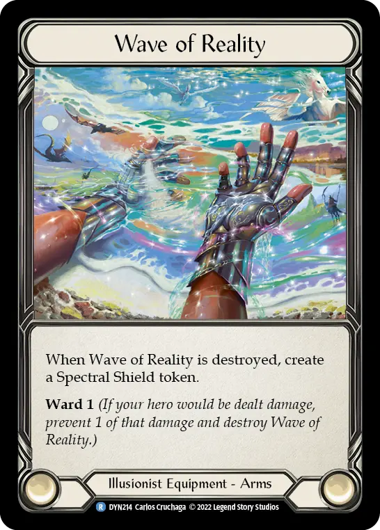 Wave of Reality DYN214 - Dynasty - Flesh and blood card