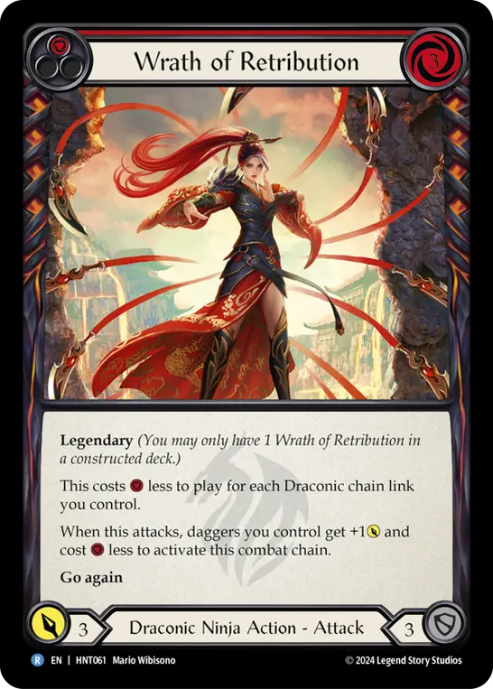 Wrath of Retribution RED HNT061 - The Hunted - Flesh and blood card