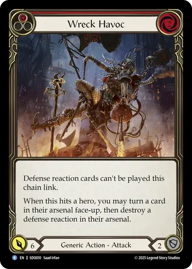 Wreck Havoc SDO010 - Silver Age Chapter 2 - Dorinthea - Flesh and blood card