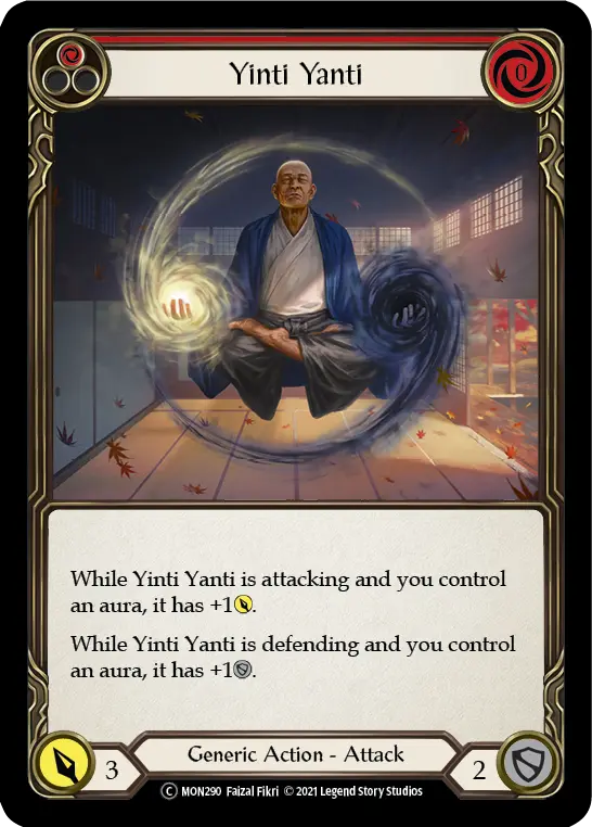 Yinti Yanti RED U-MON290-RF - Monarch - Unlimited - Flesh and blood card