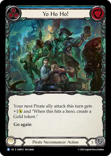 Yo Ho Ho! SGB033 - Silver Age Chapter 3 - Gravy Bones - Flesh and blood card