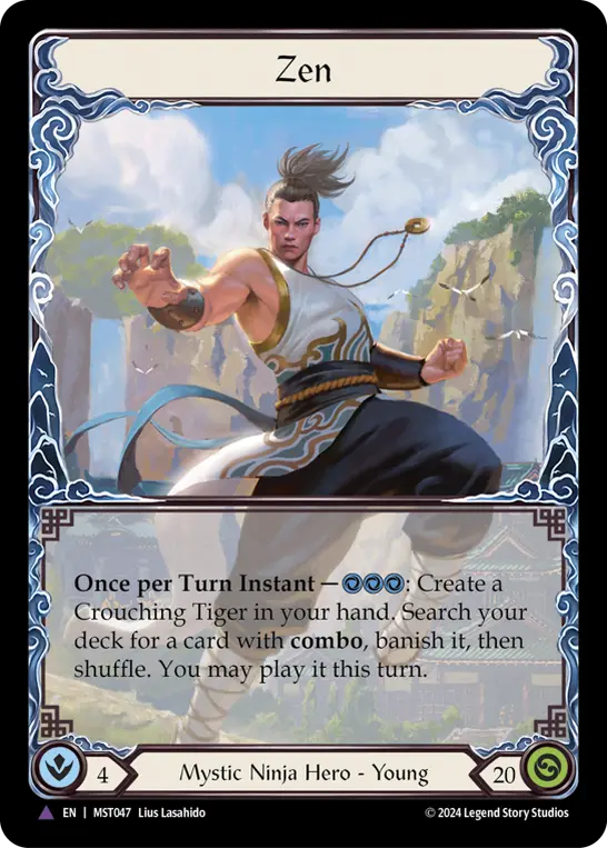 Zen MST047-MV - Part the Mistveil - Flesh and blood card