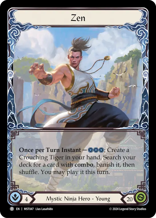 Zen MST047 - Part the Mistveil - Flesh and blood card