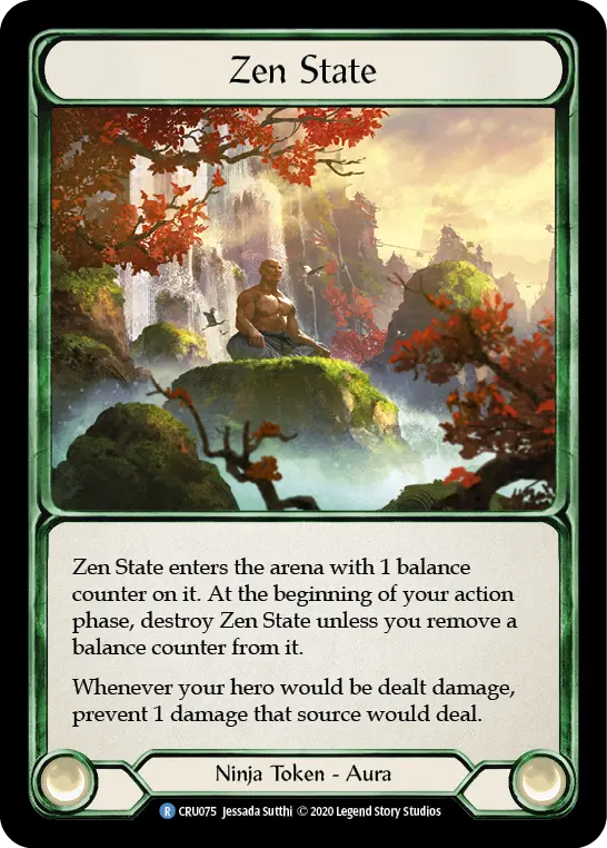Zen State CRU075 - Crucible of War - Flesh and blood card
