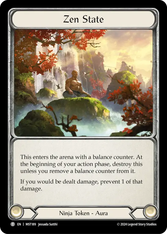 Zen State MST189 - Part the Mistveil - Flesh and blood card