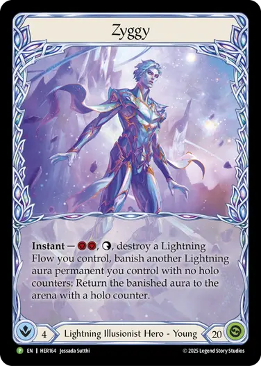Zyggy HER164-RF - Release Celebration - Omens of the Third Age - Flesh and blood card