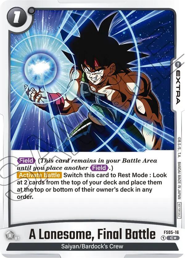 A Lonesome Final Battle Championship Pack 02 FS05-16 Tournament and Championship Promos Fusion World card