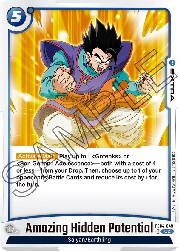 Amazing Hidden Potential FB04-049 Ultra Limit Fusion World card