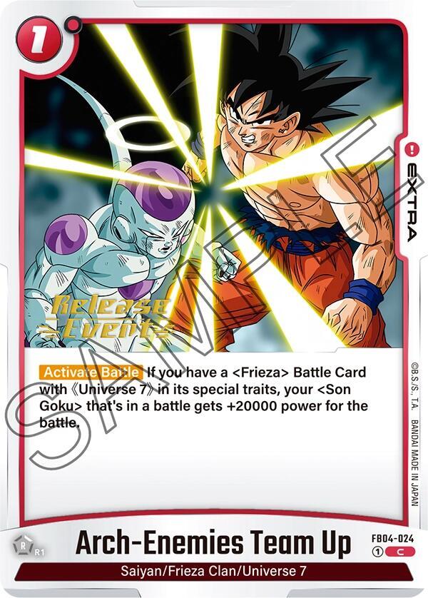 Arch Enemies Team Up FB04-024 Ultra Limit Release Event Cards Fusion World card
