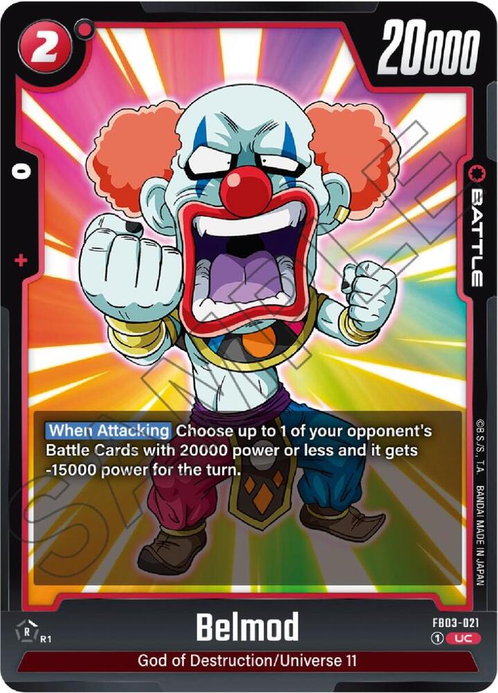 Belmod FB03-021 Raging Roar Fusion World card