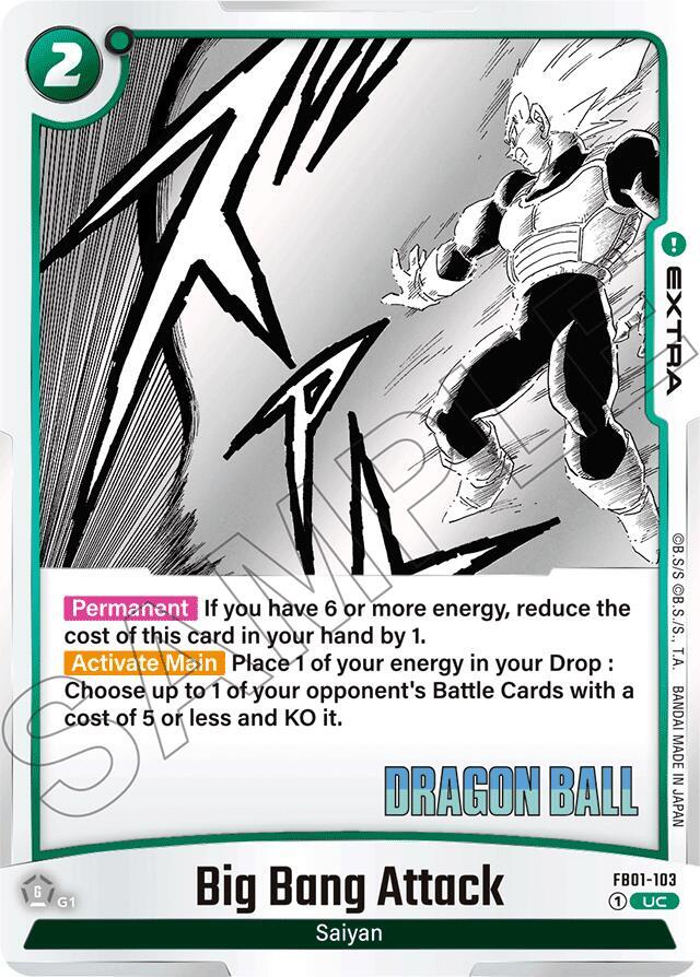Big Bang Attack FB01-103 Manga Booster 01 Fusion World card