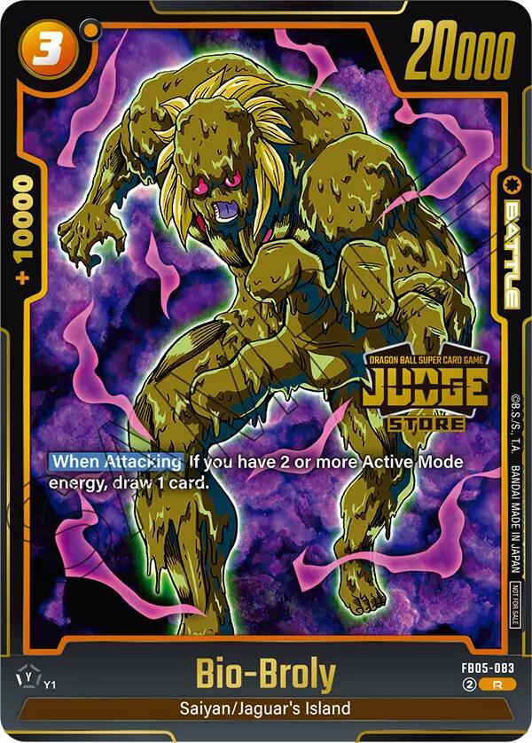 Bio Broly Judge Pack Store Judge 04 FB05-083 Tournament and Championship Promos Fusion World card