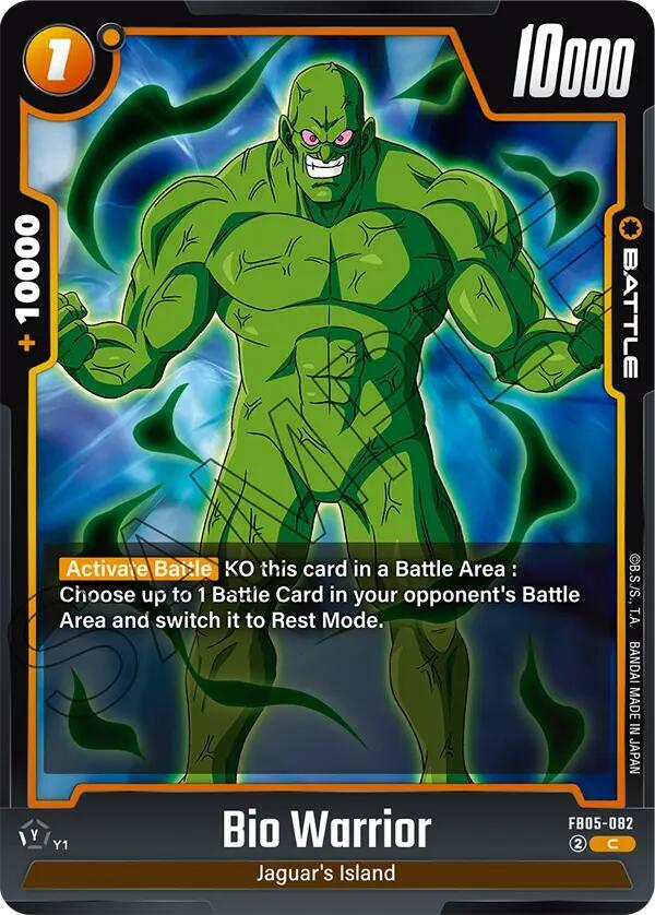 Bio Warrior FB05-082 New Adventure Fusion World card