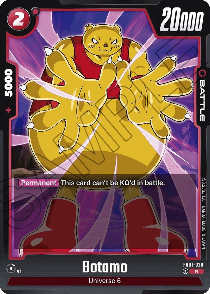Botamo FB01-028 Awakened Pulse Fusion World card