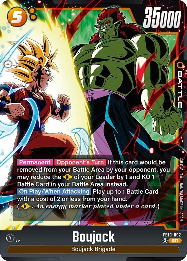 Boujack FB10-092 Cross Force Fusion World card