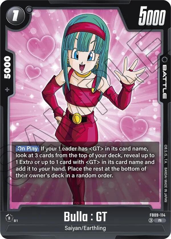Bulla GT FB09-114 Dual Evolution Fusion World card