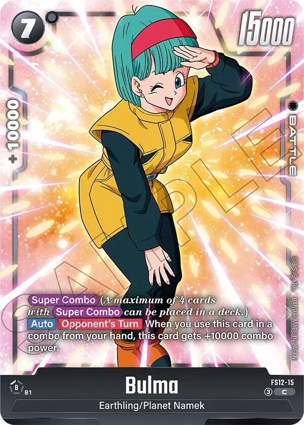 Bulma FS12-15 Starter Deck EX: The Beat of Ki Fusion World card