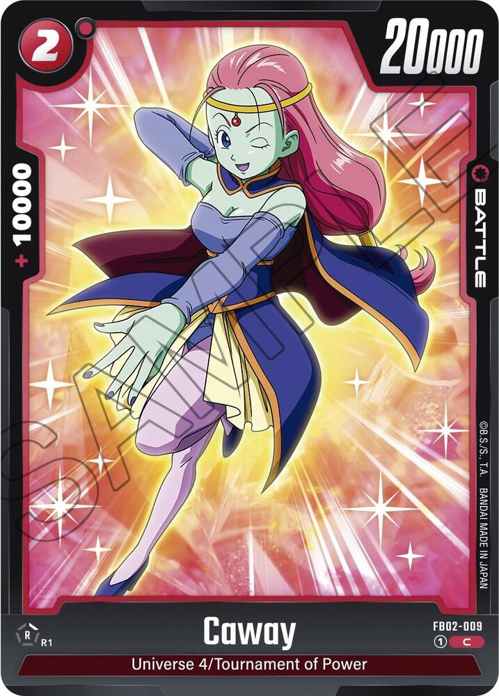 Caway FB02-009 Blazing Aura Fusion World card