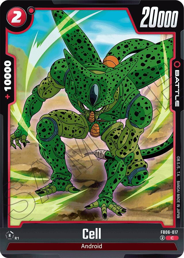 Cell FB06-017 Rivals Clash Fusion World card